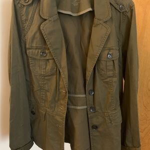 Womens Olive Green Jacket